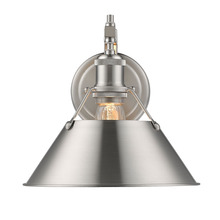 3306-1W PW-PW - Orwell PW 1 Light Wall Sconce in Pewter with Pewter shade